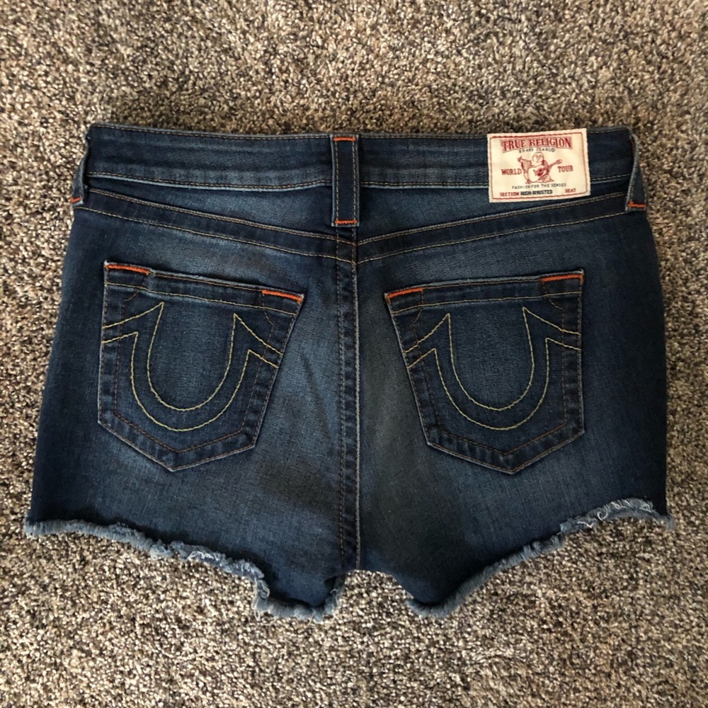 True religion Jean shorts